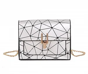 Модная белая женская мини-сумка synthetic.ua - Фото 1