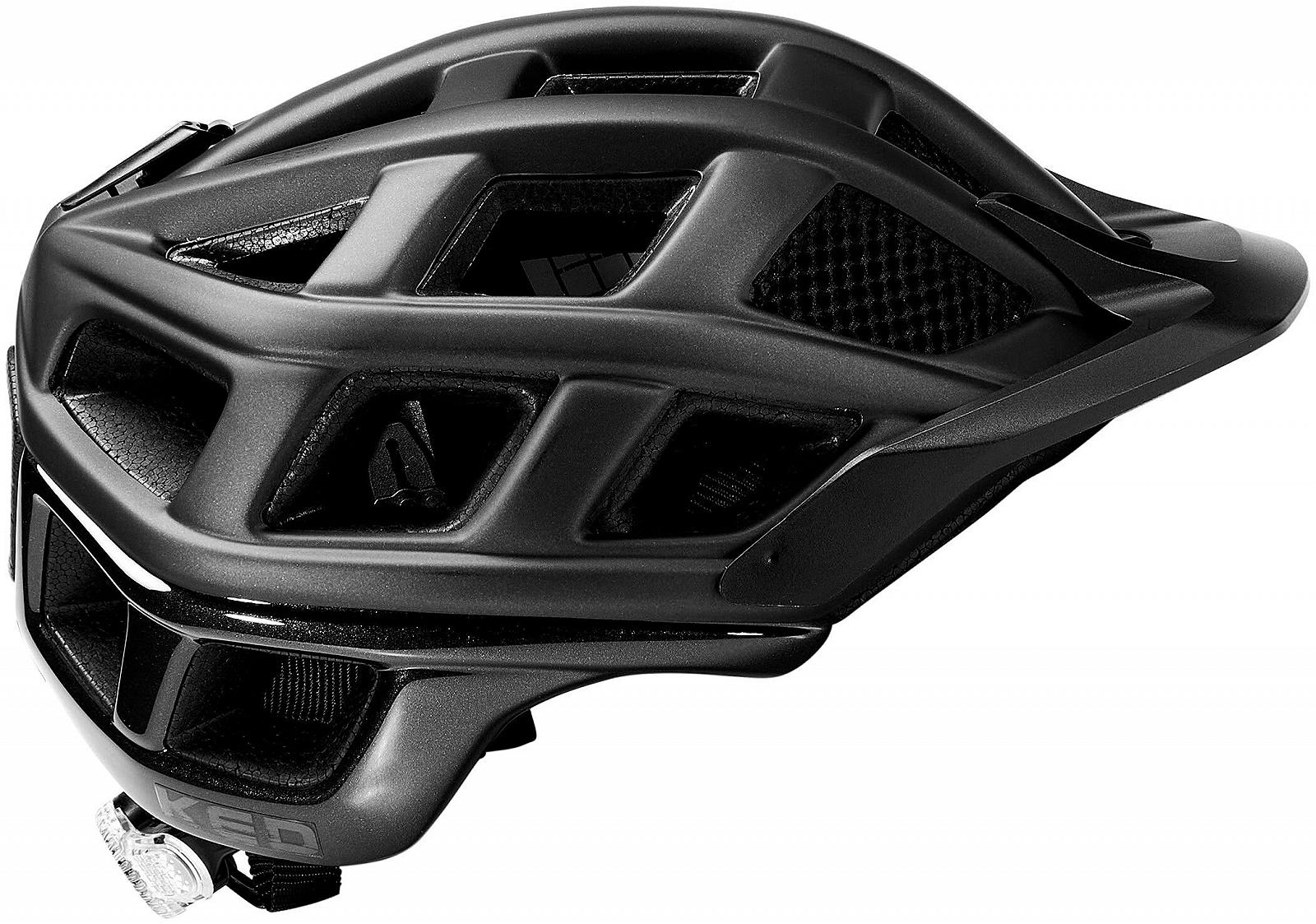 Шлем Велосипедный MTB KED Crom Matt Black 2023, фото №4