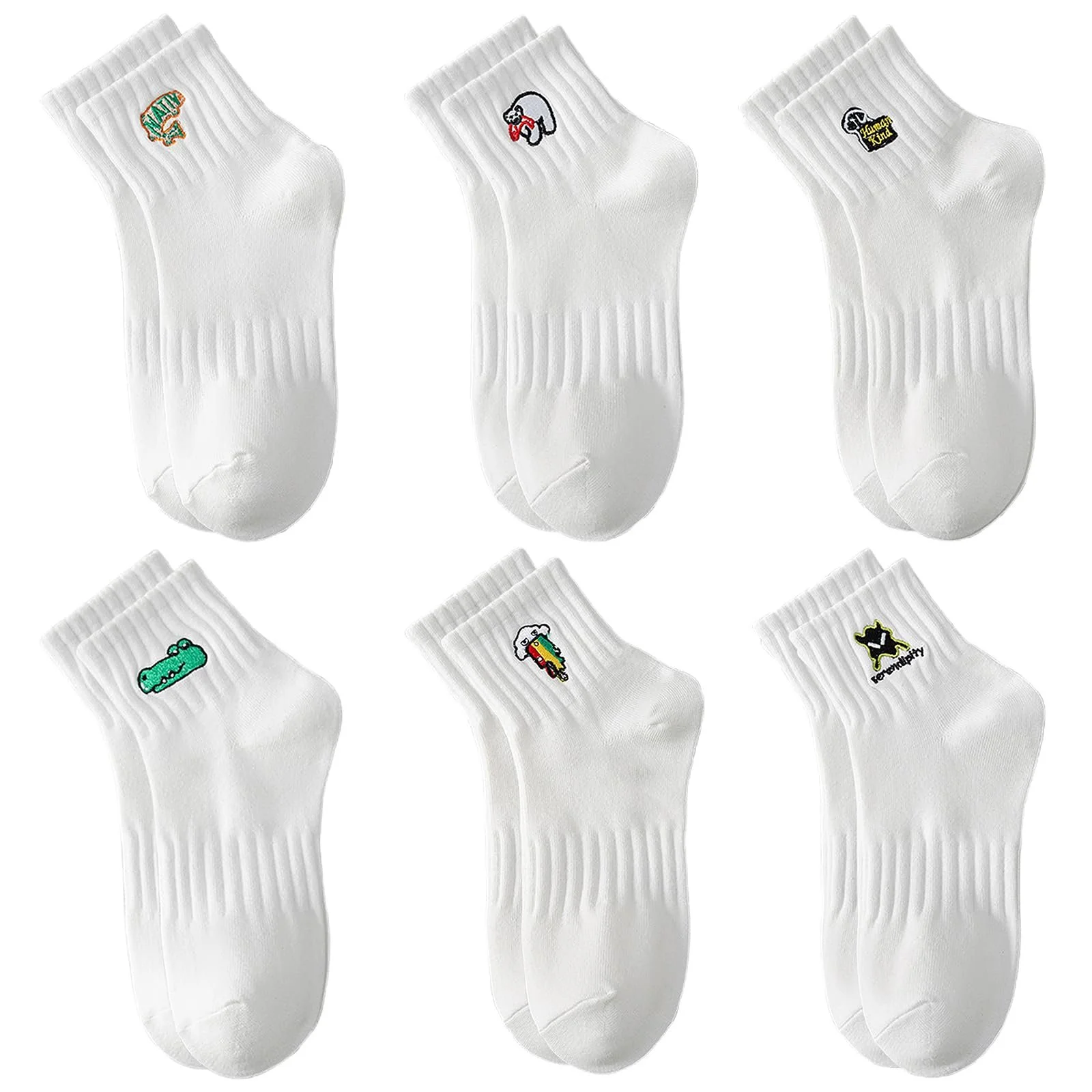 Шкарпетки тенісні Білі 6 пар EU 38-42, фото №1 Шкарпетки тенісні Білі 6 пар EU 38-42, фото №1