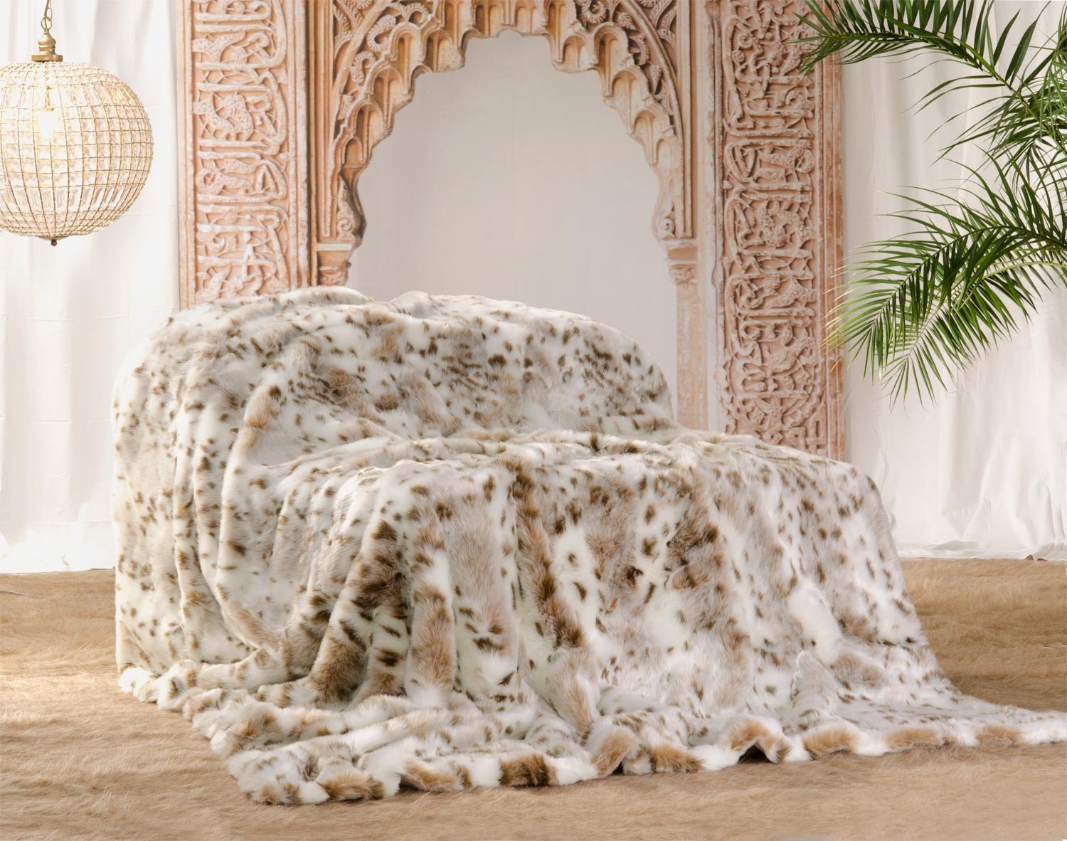 Меховое Одеяло Snow Leopard искусственный мех в 5 размерах, Плед, Покрывало или Меховая Подушка (150 x 200 см), фото №1 Меховое Одеяло Snow Leopard искусственный мех в 5 размерах, Плед, Покрывало или Меховая Подушка (150 x 200 см), фото №1
