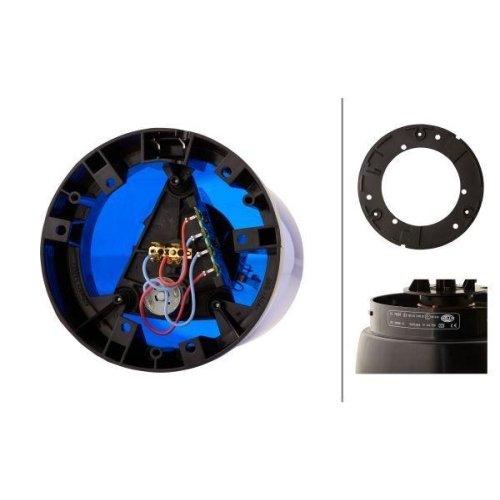 Проблесковый маячок HELLA 2RL 008 061-011 KL 7000 для DAF IVECO MAN VAN HOOL, фото №2