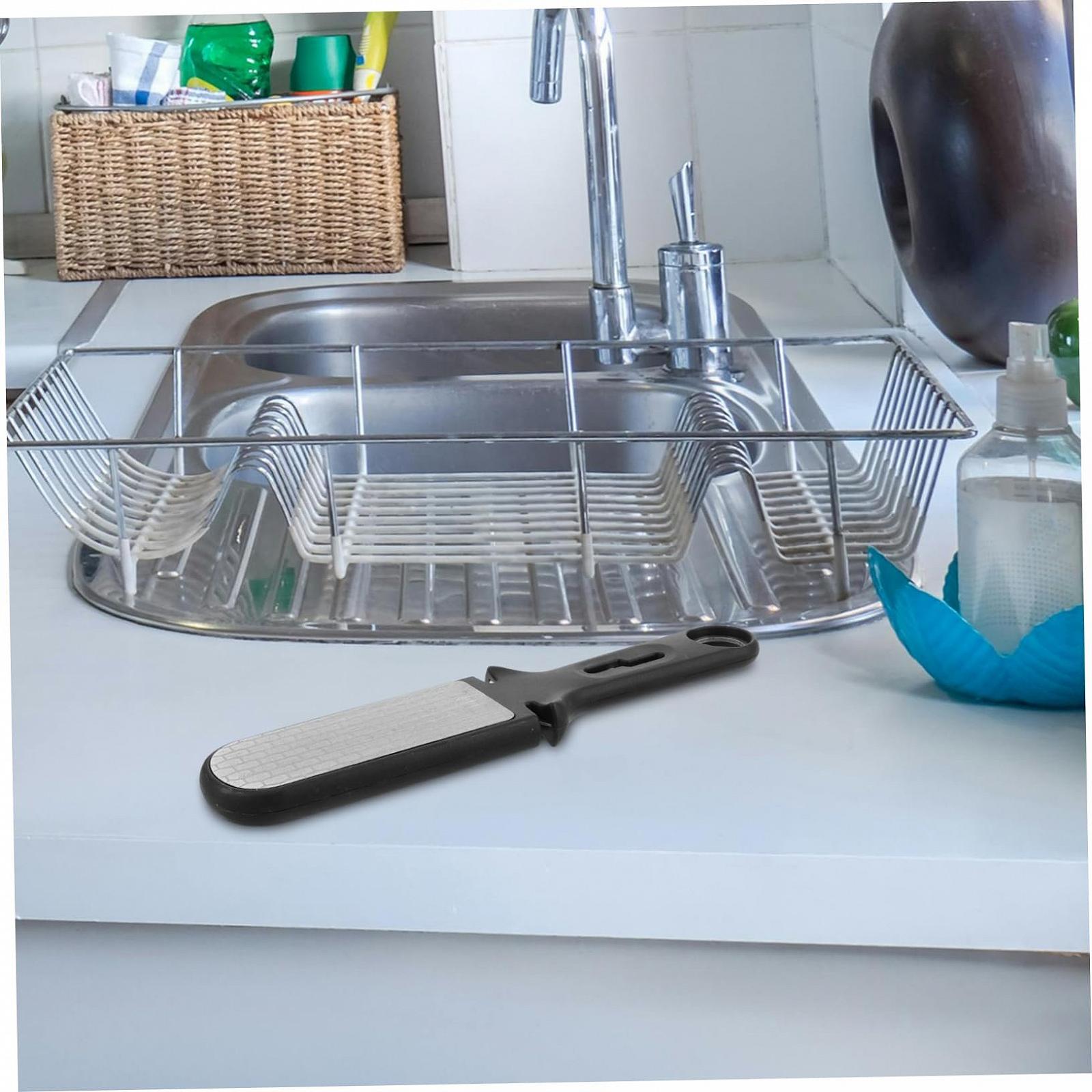 Мусат iplusmile багатофункціональний нержавіюча сталь ручний чорний, фото №9