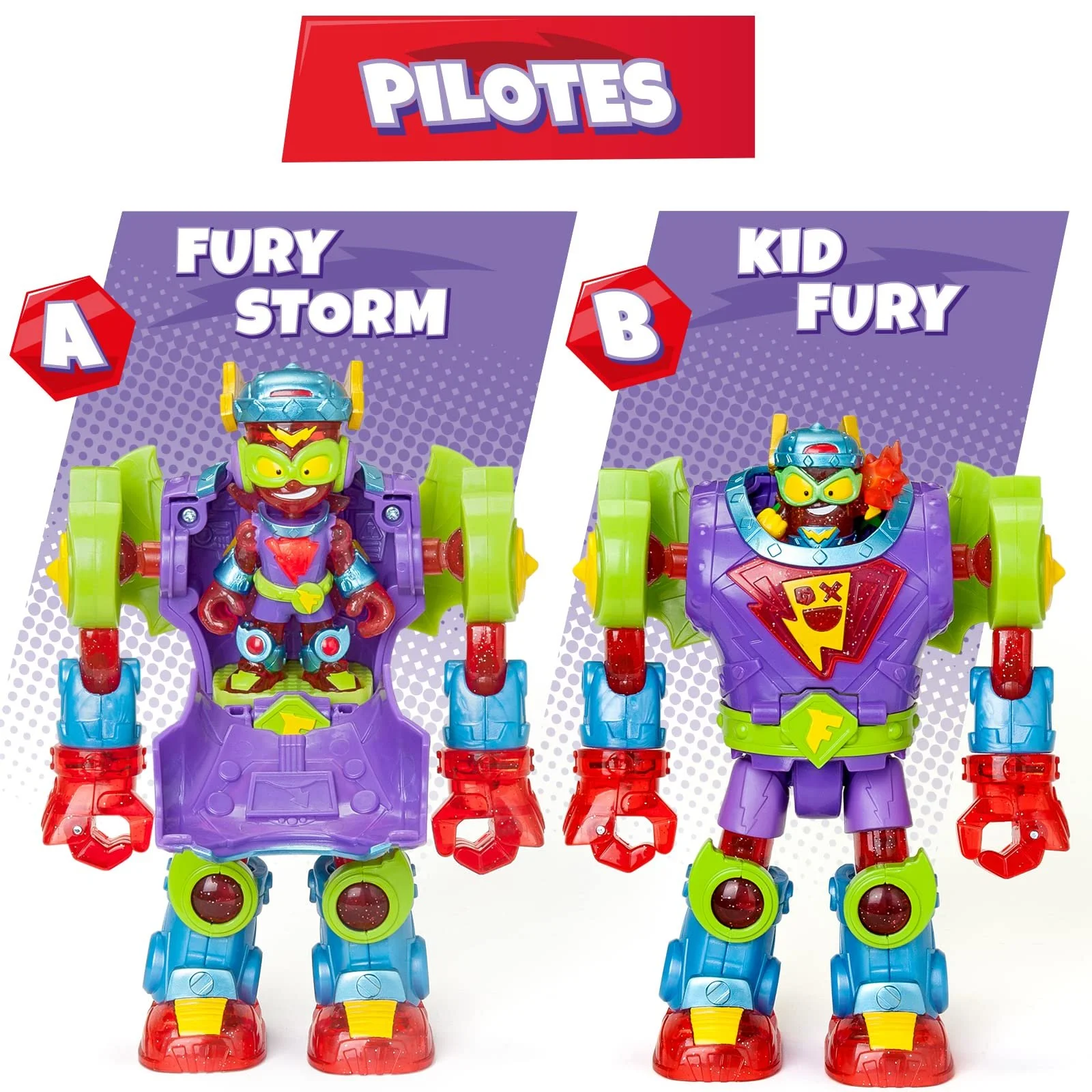 Робот Magic Box SuperThings Rivals of Kaboom Superbot Fury Storm різнокольоровий, фото №5