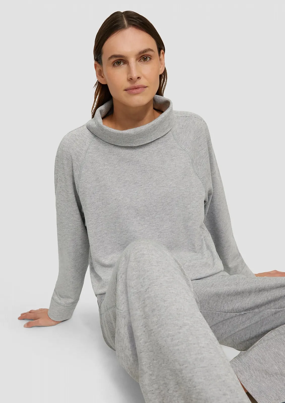 Джемпер s.Oliver з широким коміром-гольфом, фото №2