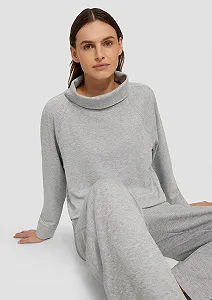 Джемпер s.Oliver з широким коміром-гольфом synthetic.ua - Фото 1