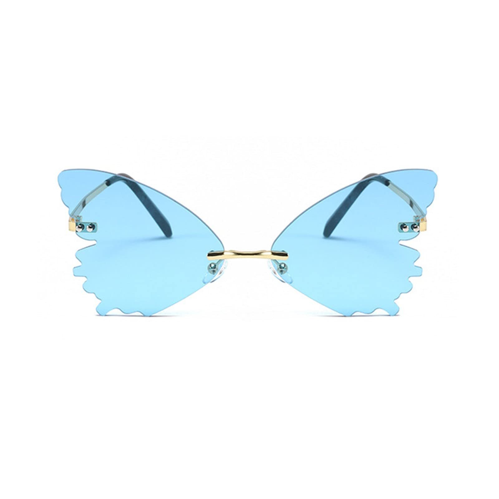 Сонцезахисні окуляри-метелики Без оправи, фото №2