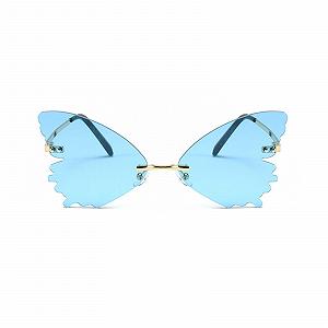 Сонцезахисні окуляри-метелики Без оправи synthetic.ua - Фото 1