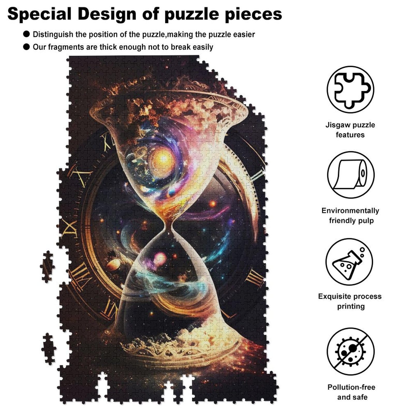 Дерев'яний пазл Universe of Time 1000 елементів 78 x 53 см, фото №5