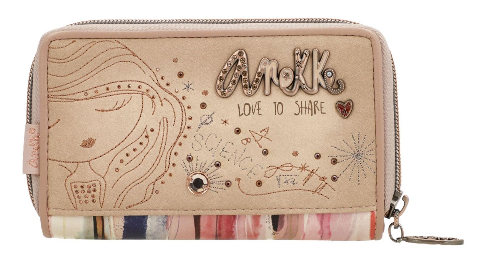 Кошелек Anekke Hollywood Studio RFID M Nude, нюдовый, фото №1