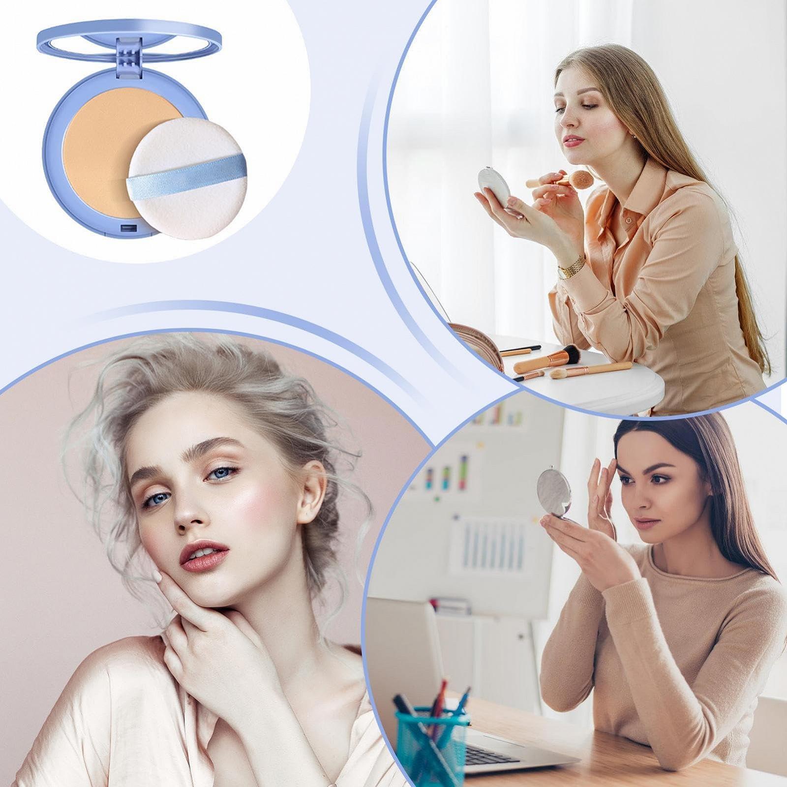 Пудра для обличчя матуюча, Smooth Wet and Dry Powder, стійка, водостійка фінішна пудра, 10 г, фото №3