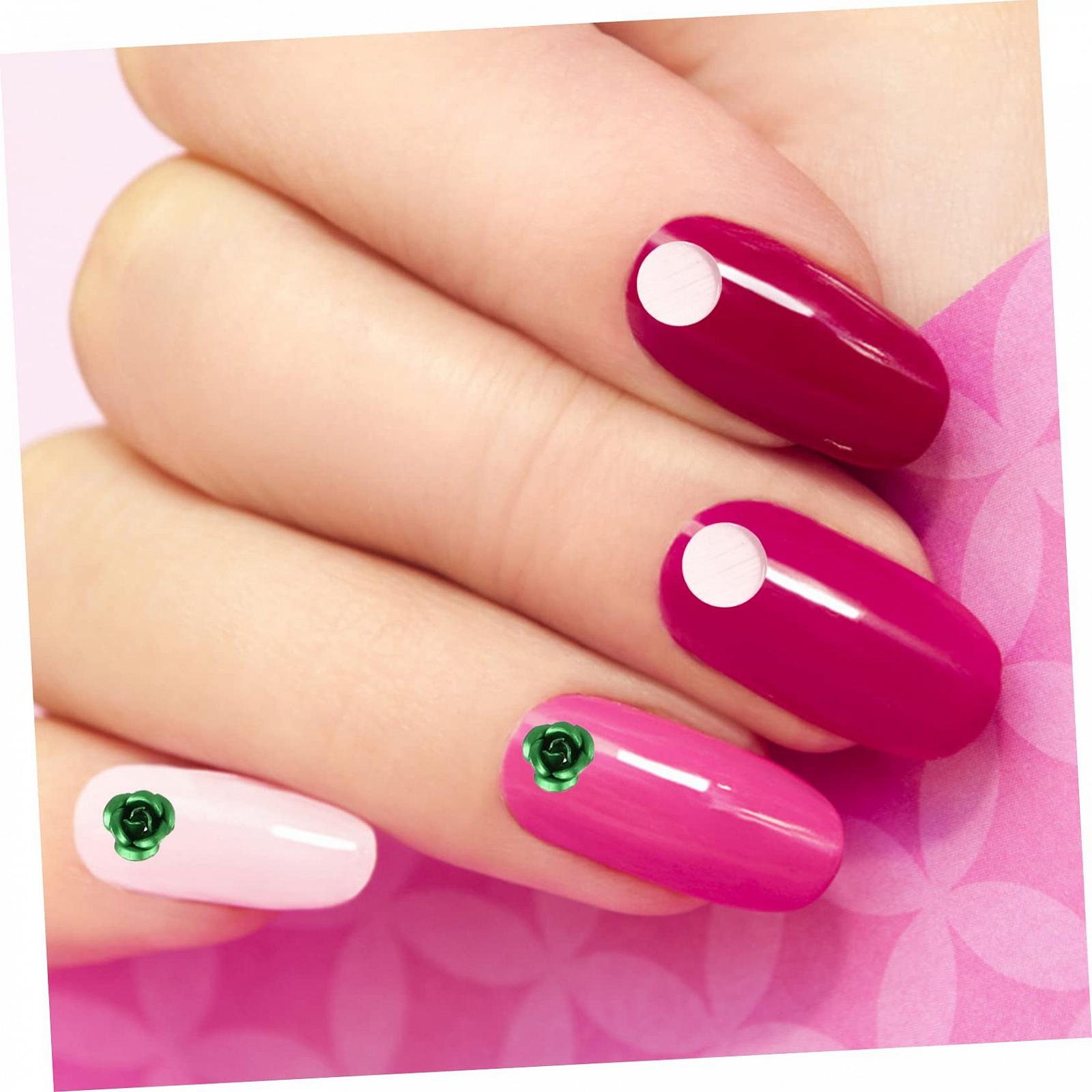 Квіти для нігтів Housoutil Металеві підвіски, фото №8