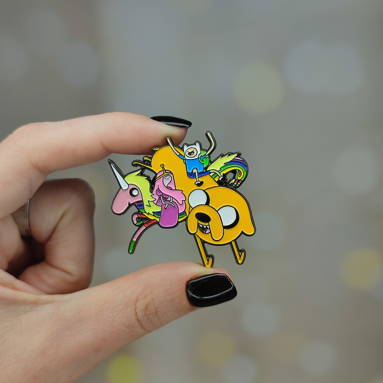 Металлический значок пин Время приключений Adventure Time, фото №1 Металлический значок пин Время приключений Adventure Time, фото №1