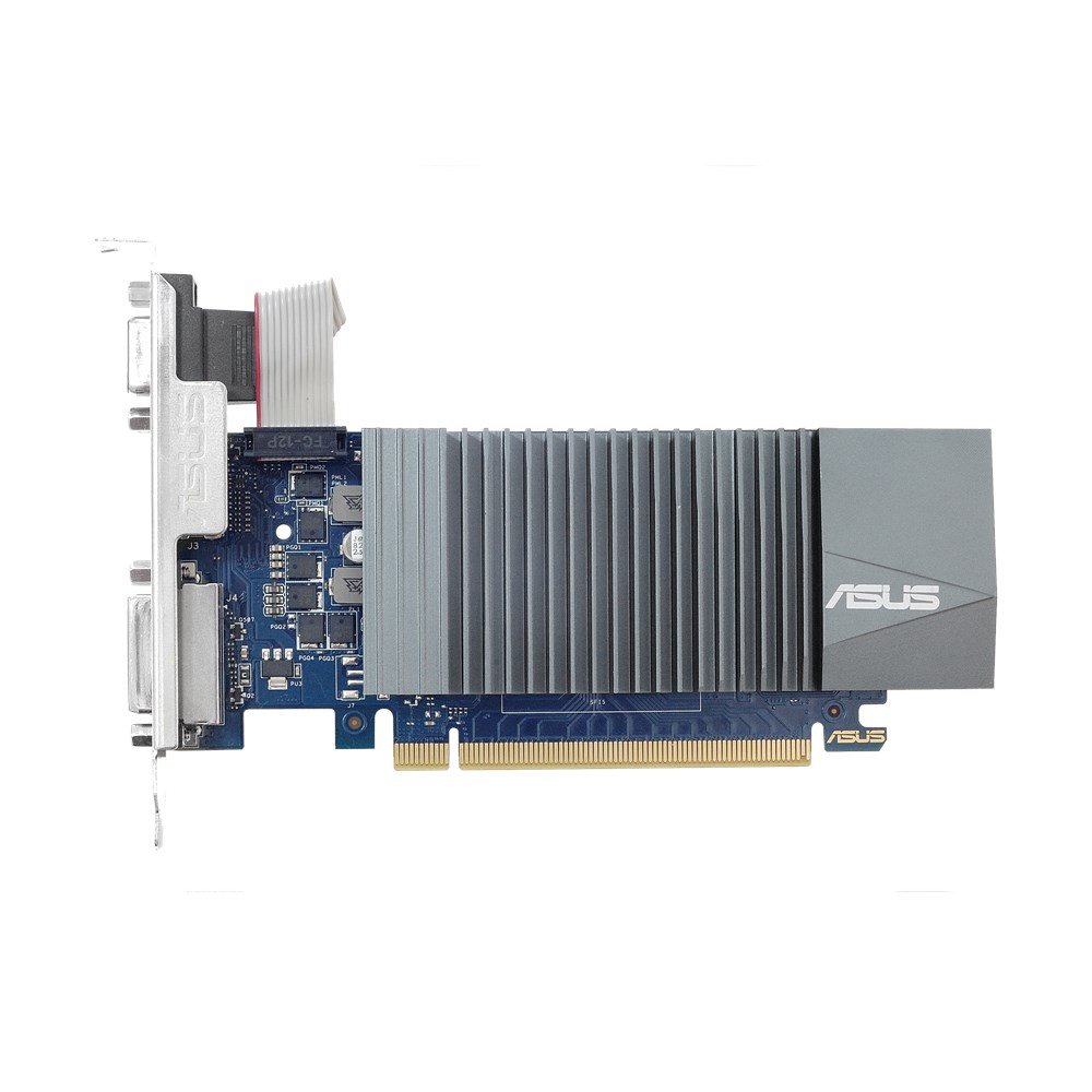 Відеокарта ASUS NVIDIA GeForce GT 710 Silent 2 ГБ DDR5 DVI VGA HDMI, фото №6