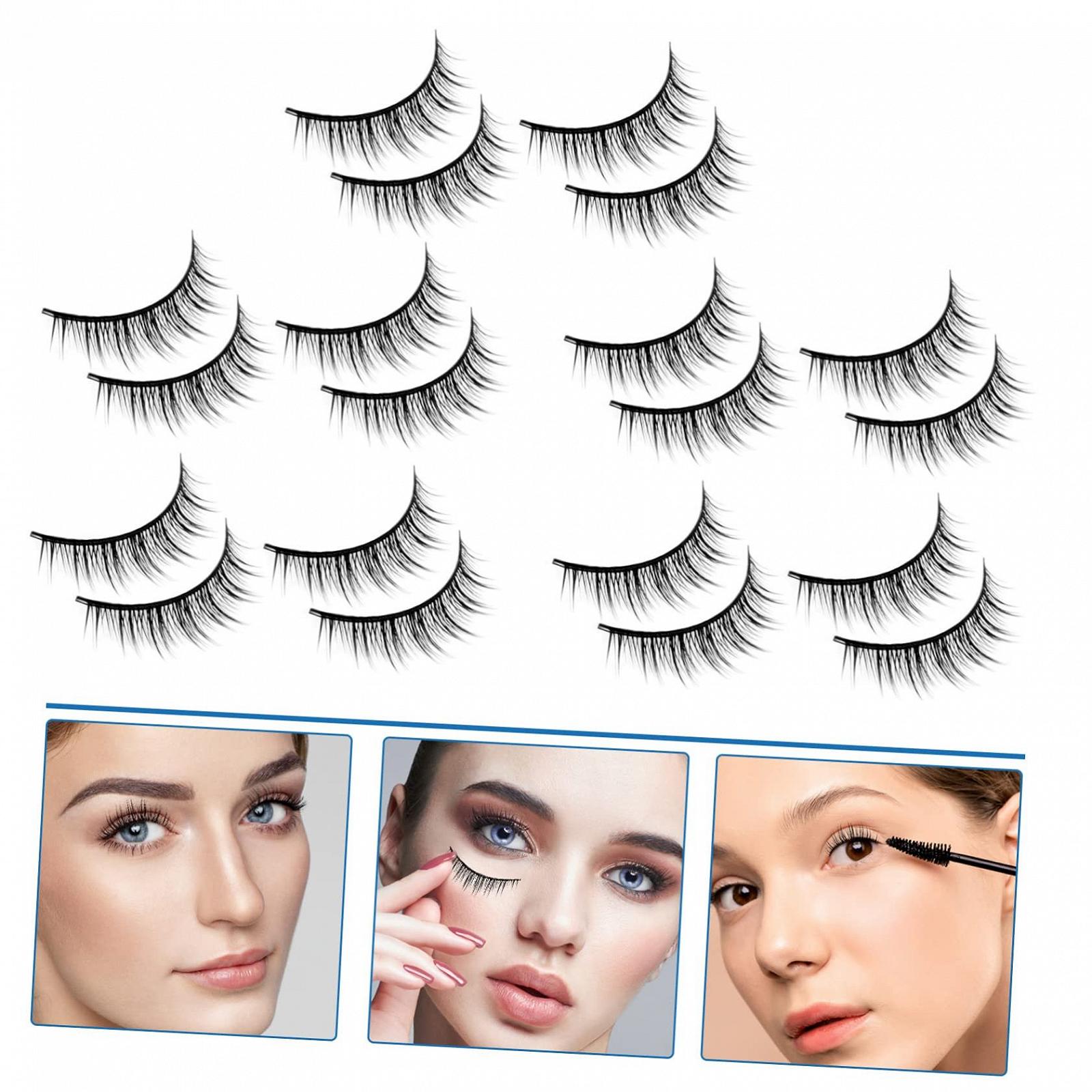 Накладные ресницы FRCOLOR 20 пар Естественный вид, фото №4