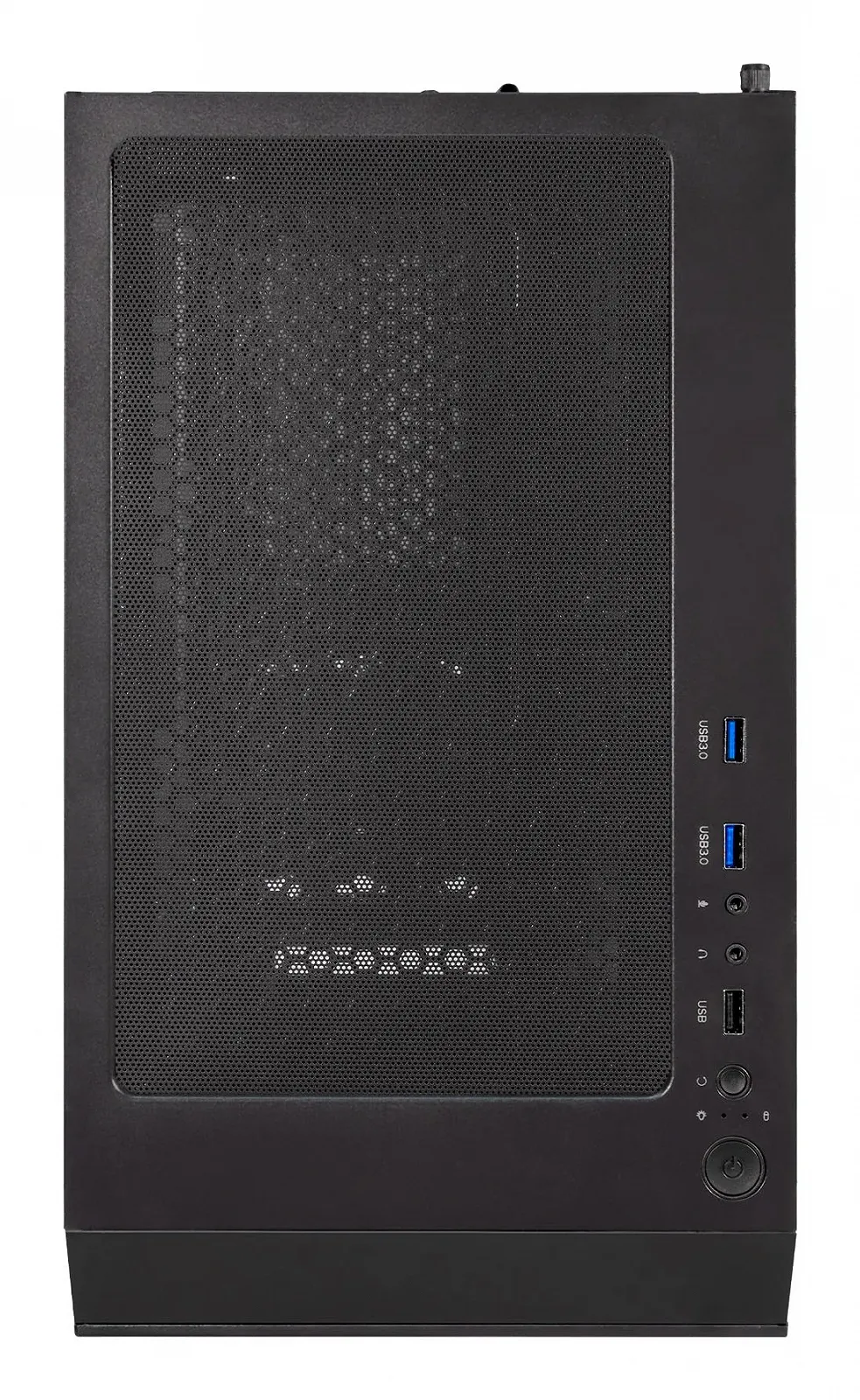 Корпус для ПК UNYKAch AERO C35 / Встроенный БП 500W / ATX, Micro-ATX, Mini-ITX / Боковое стекло / Mesh / Черный, фото №7 Корпус для ПК UNYKAch AERO C35 / Встроенный БП 500W / ATX, Micro-ATX, Mini-ITX / Боковое стекло / Mesh / Черный, фото №7