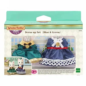 Набір Sylvanian Families 6021 наряди синьо-зелений - Фото 1
