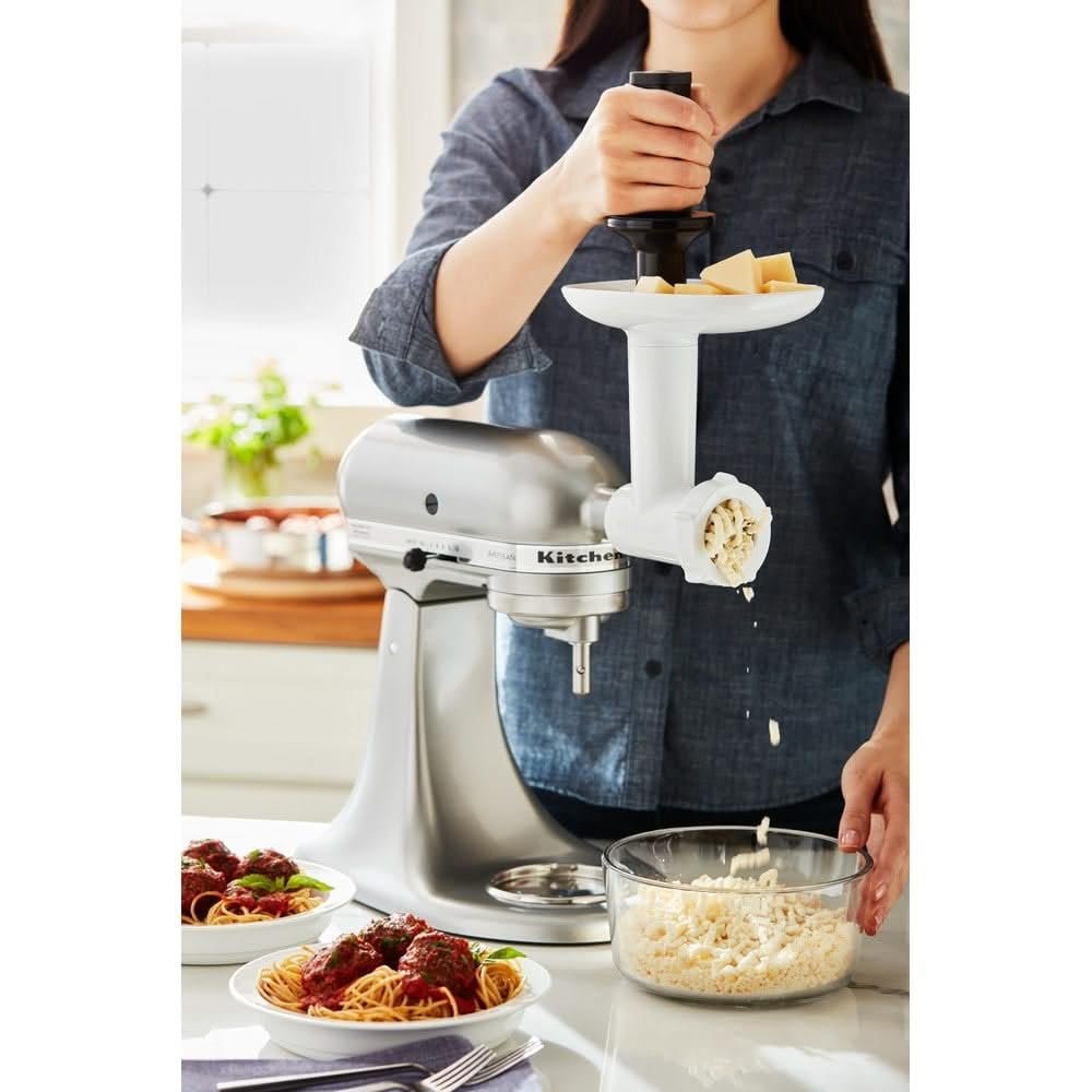 Насадка-м'ясорубка KitchenAid 5KSMFGA Біла, фото №5