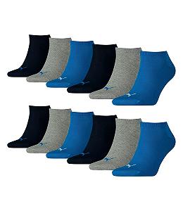 Чоловічі/Жіночі Шкарпетки Puma Plain Pack of 3 - 277, розмір: 43-46 - Фото 1