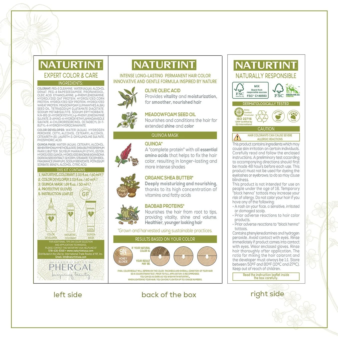 Краска для волос Naturtint Honey Blonde 9N, 165.6 мл, фото №2 Краска для волос Naturtint Honey Blonde 9N, 165.6 мл, фото №2