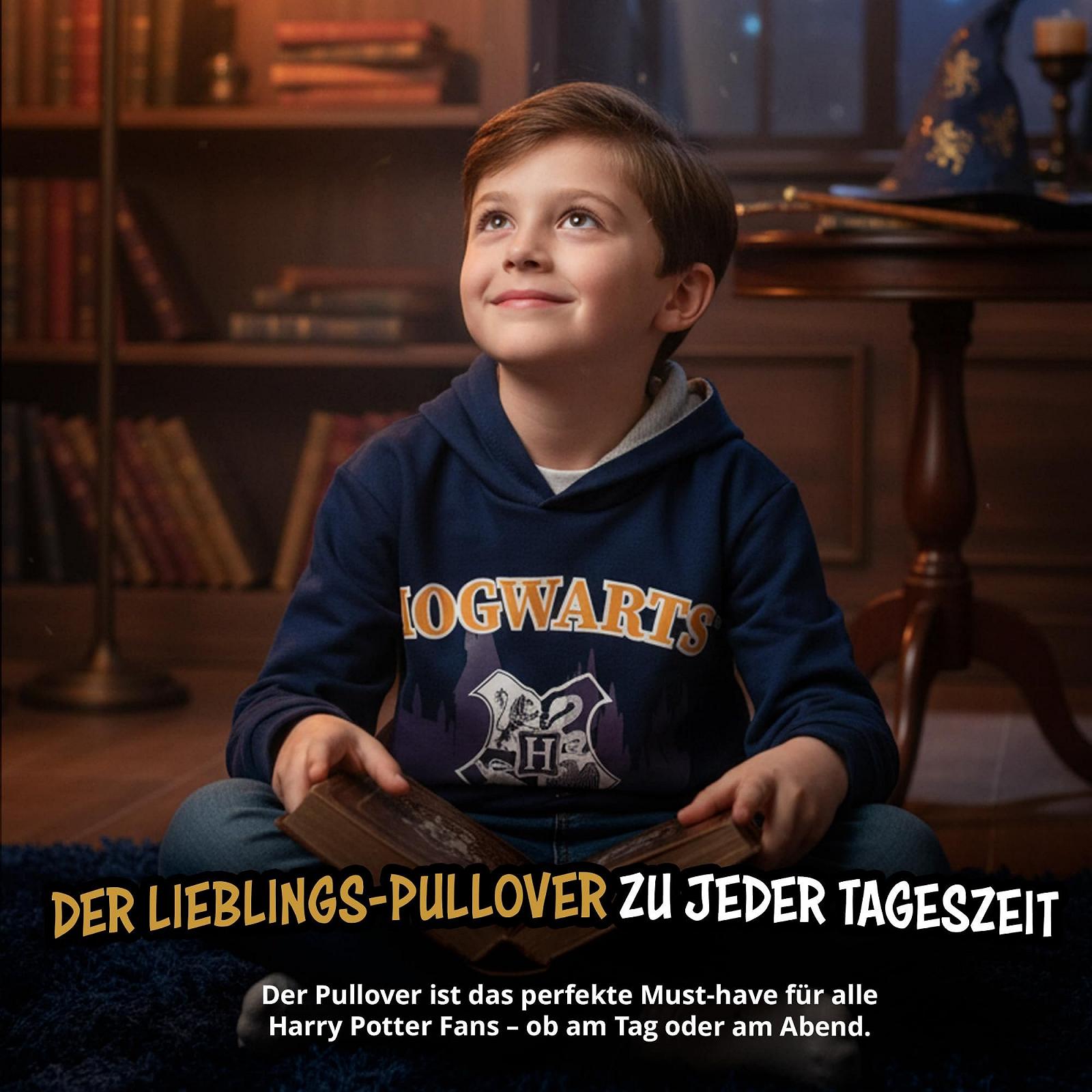 Толстовка Harry Potter Hogwarts Блакитна, фото №3