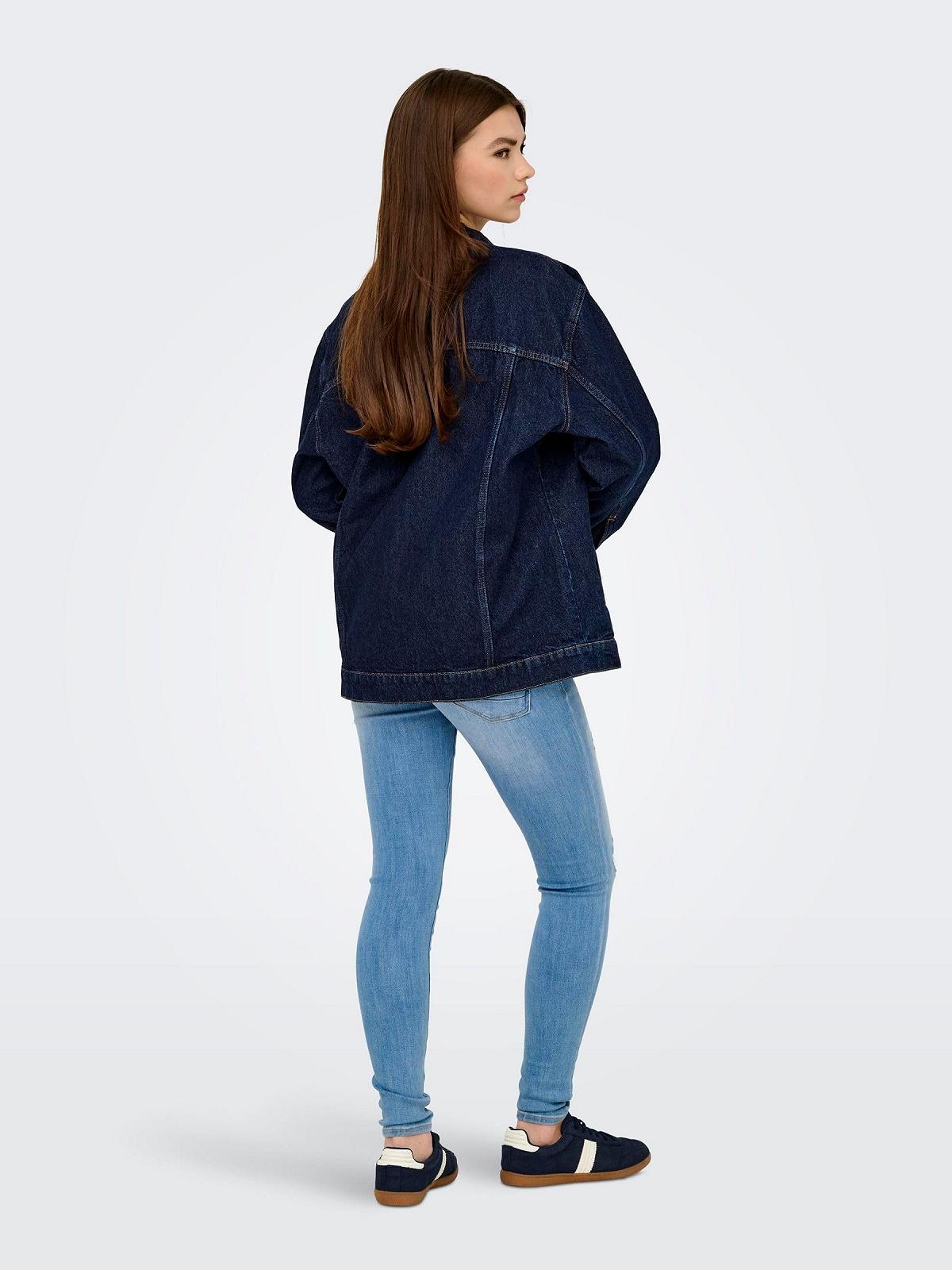 Куртка Джинсова ONLY Жіноча Onljagger LS Oversized DNM, фото №4