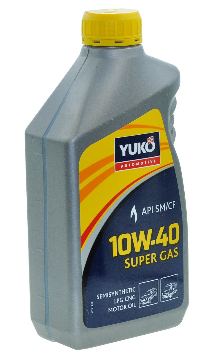 Масло YUKO SUPER GAS 10W-40 SAE API SM/CF 1L для машин з ГБО арт.маз266, фото №3 Масло YUKO SUPER GAS 10W-40 SAE API SM/CF 1L для машин з ГБО арт.маз266, фото №3