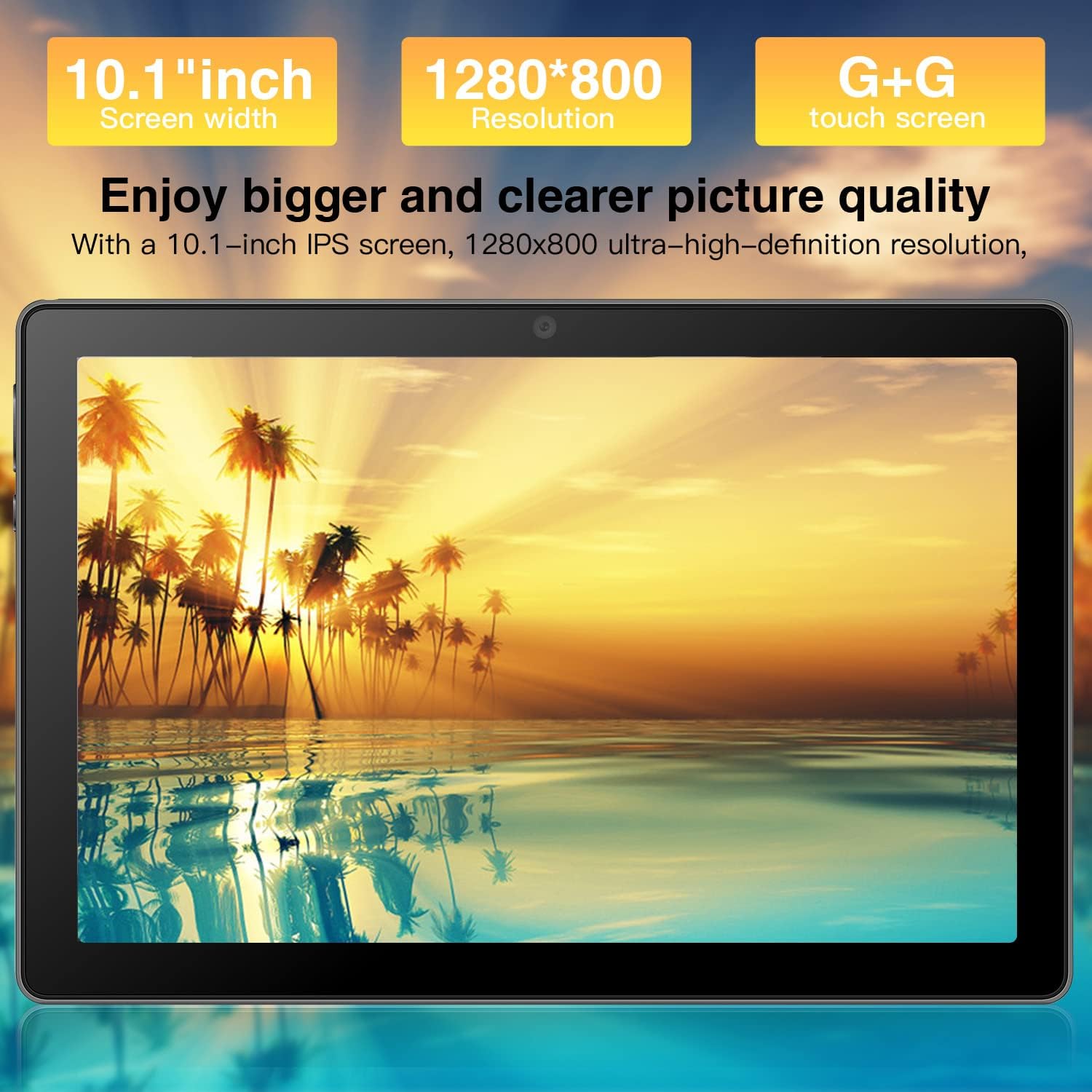 Планшет 10.1" Ouzrs M1 3/64 4 ядра Android 11 6000 mAh Серый, фото №4