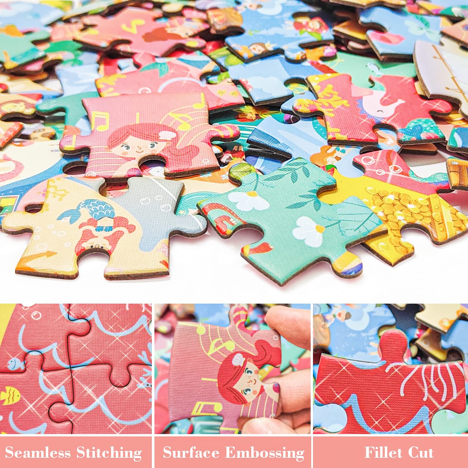 Пазл FORMIZON Mermaid 128 элементов 4-12 лет, фото №1