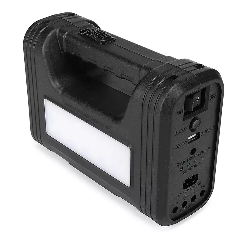 Портативний світлодіодний лампочка станції на сонячній батареї Power Bank 8017-3, фото №2 Портативний світлодіодний лампочка станції на сонячній батареї Power Bank 8017-3, фото №2