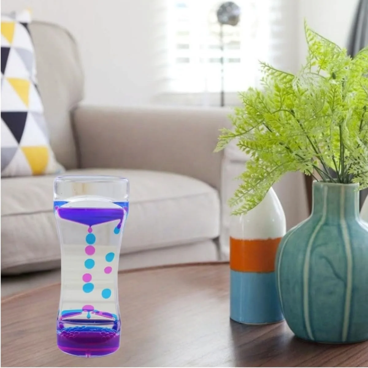 Рідинний пісочний годинник Drop Liquid Motion Bubble Timer (A), фото №2 Рідинний пісочний годинник Drop Liquid Motion Bubble Timer (A), фото №2