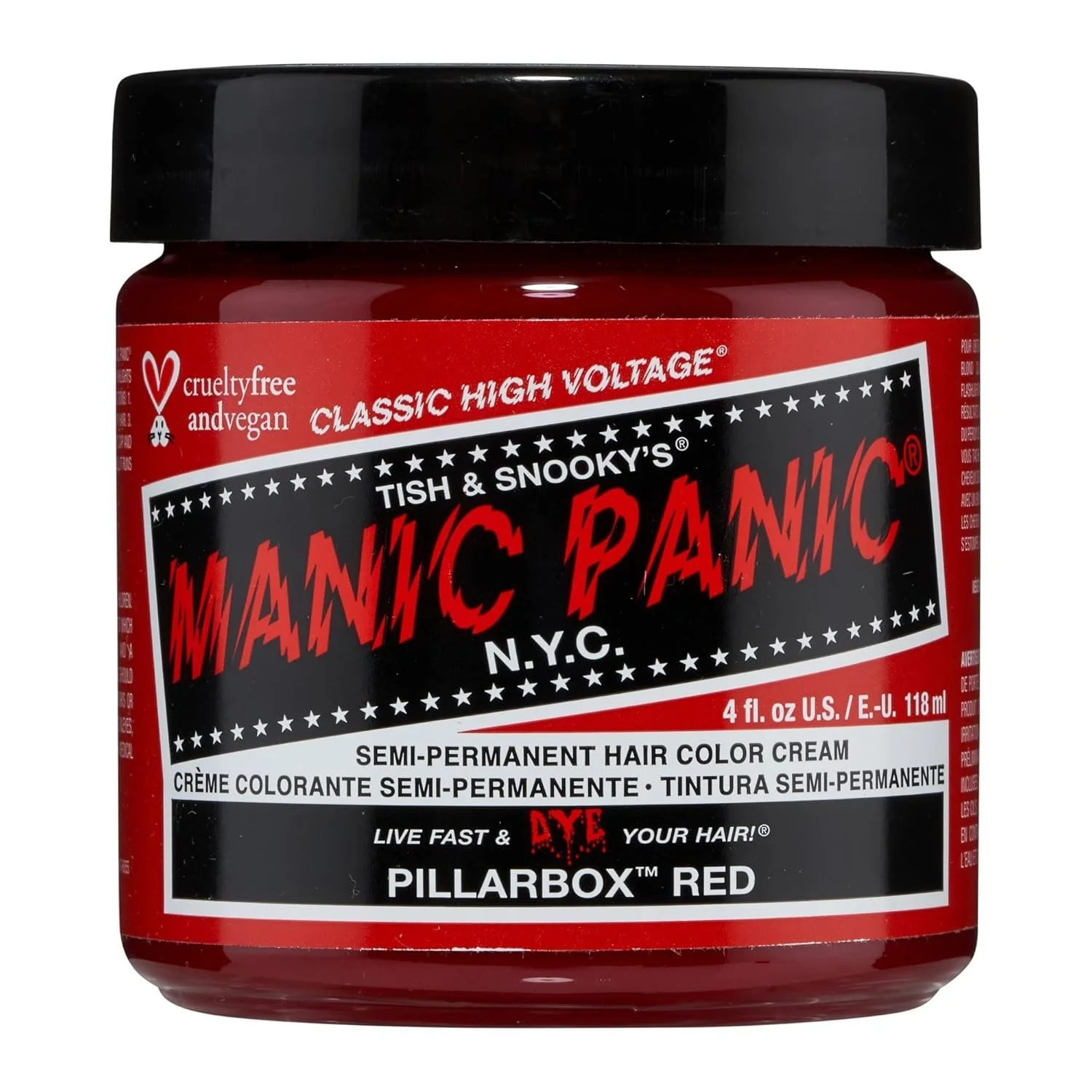 Фарба для волосся Manic Panic HVC Pillarbox Red / 118 мл, фото №2