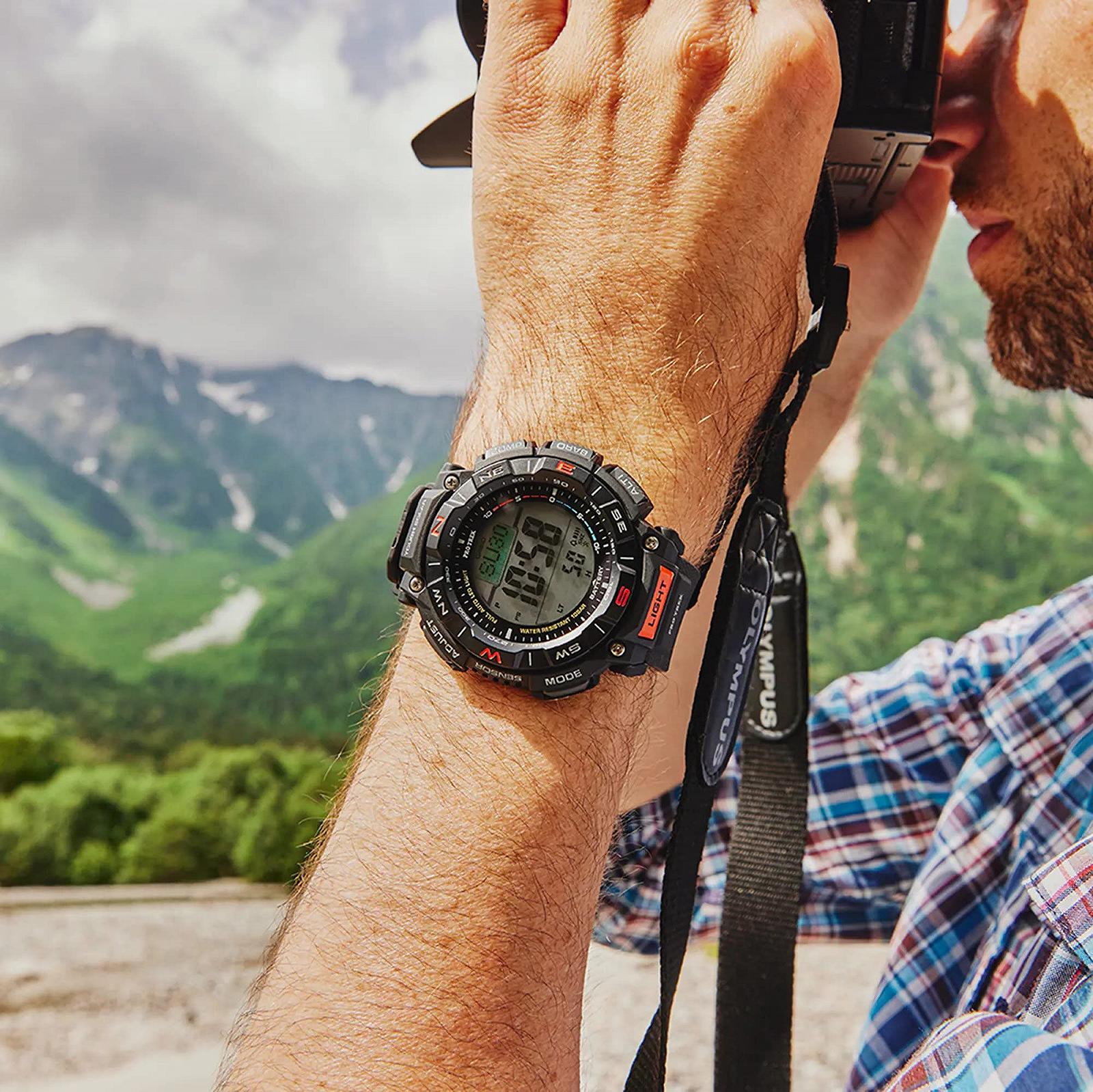 Годинник Casio PRG-340-1ER, чорний, ремінець, фото №7