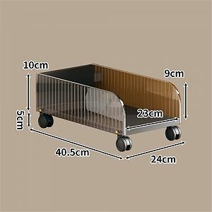 Підставка для комп'ютера стаціонарного типу з колесами Multi-Colour (Чорний) synthetic.ua - Фото 1