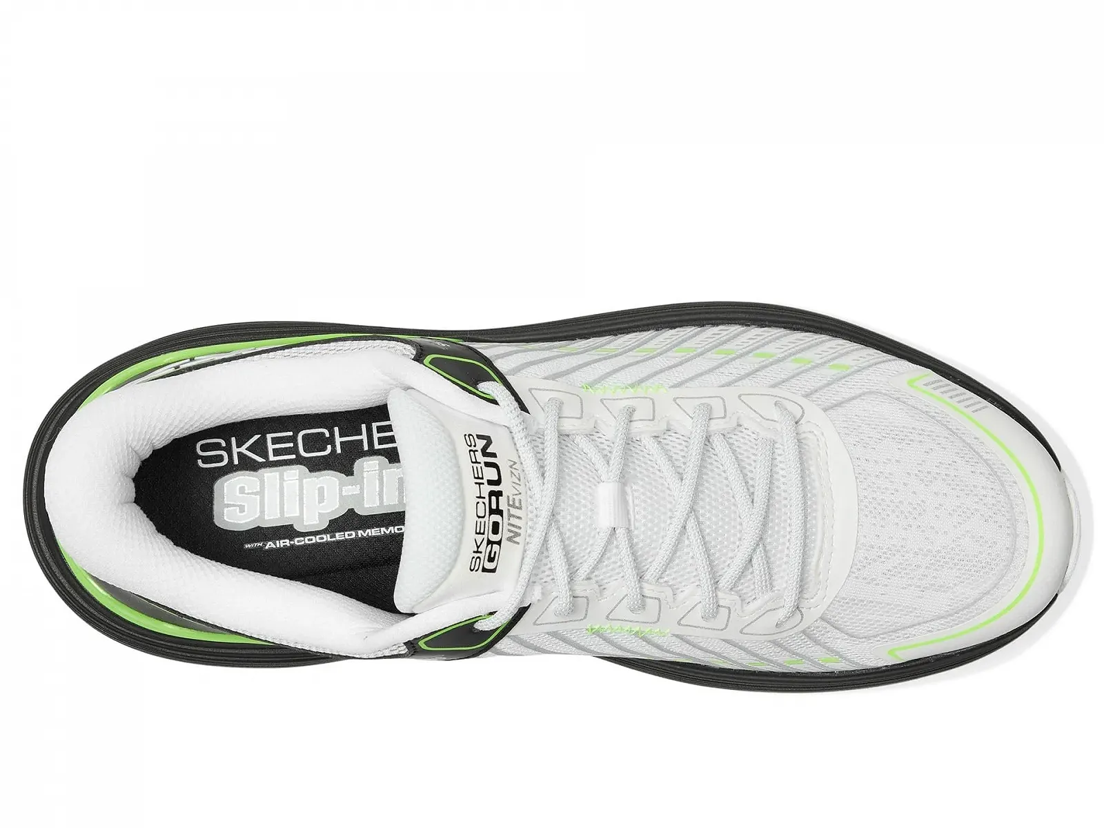 Кросівки Skechers Max Cushioning Suspension-Nitevizn Чорно-білі 41.5 EU, фото №2