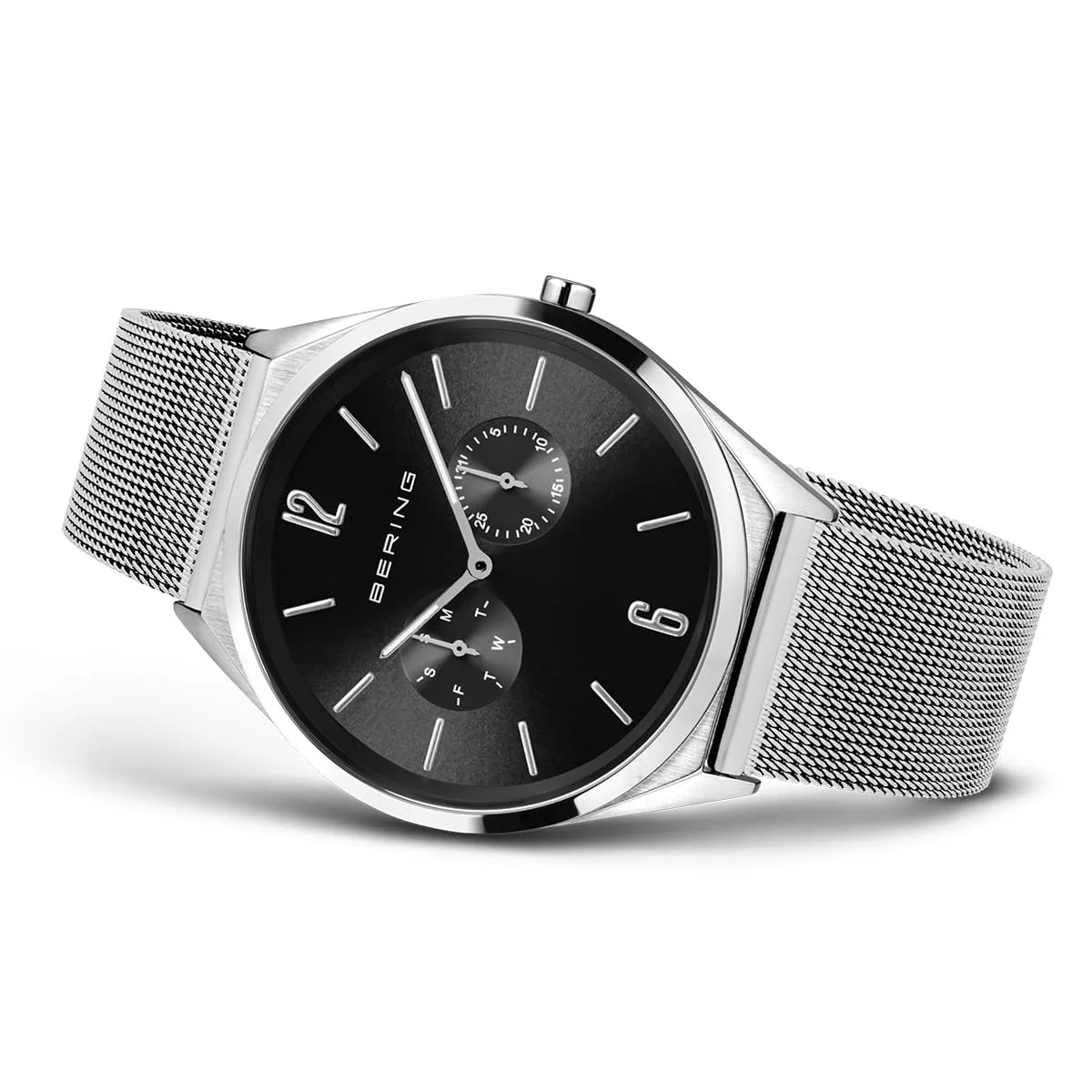Унісекс годинник BERING 17140 40 мм, кварц, нержавіюча сталь, Sunray циферблат, міланський браслет, фото №4