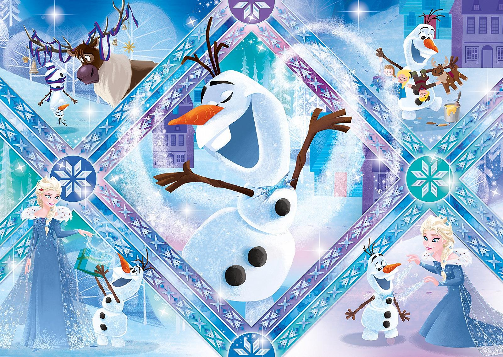 Пазл Clementoni Supercolor Olaf's Frozen Adventure 24 Maxi детали 24072 Multicolour, фото №2