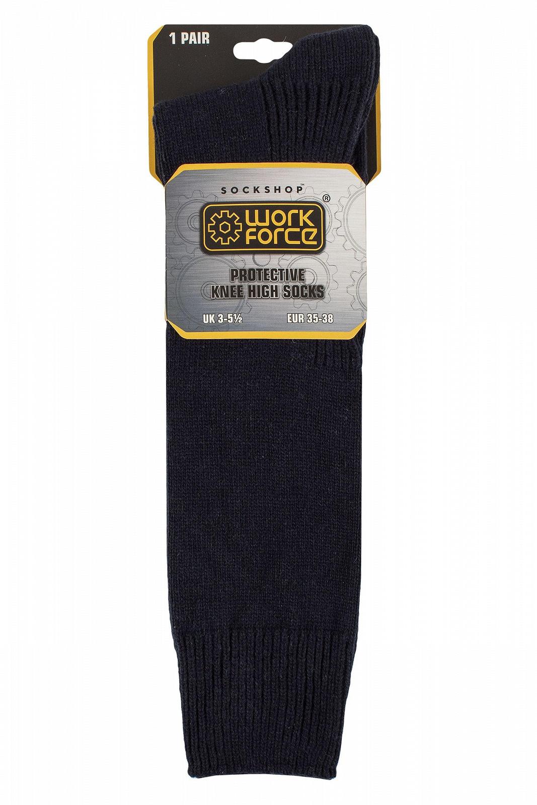 Жіночі шкарпетки до коліна з вовни SockShop WORKFORCE, 1 пара, фото №2