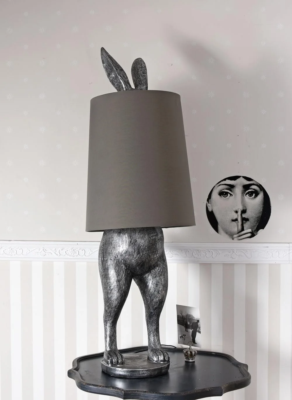 Настільна лампа Palazzo cw274 Rabbit 117 см Сіра/Срібляста, фото №4