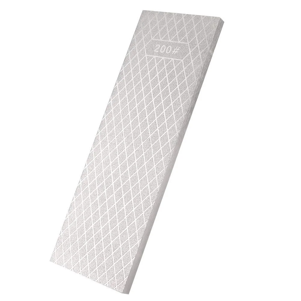 Точильний камінь алмазний двосторонній 200/600 Grit Silver, фото №4