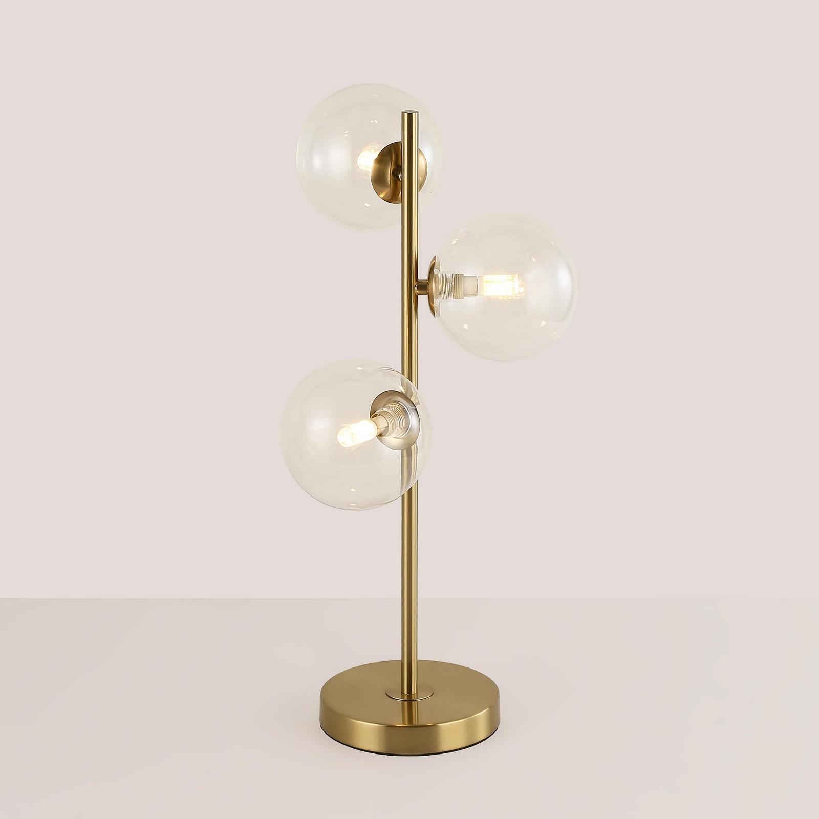 Настільна лампа B·LED BARCELONA COMI LED Скляні кулі 3 x G9 (Золотиста), фото №6