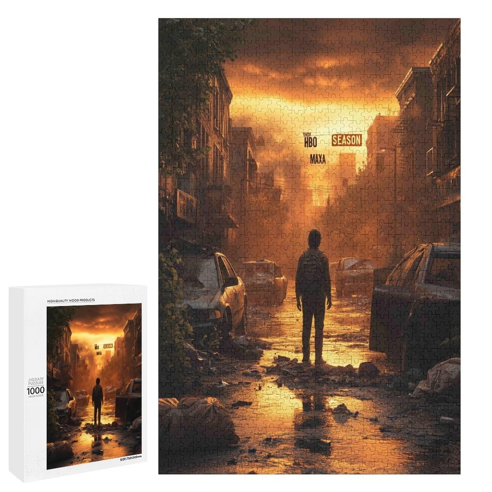 Пазл The Last of Us 1000 элементов 26 x 38 см, фото №2 Пазл The Last of Us 1000 элементов 26 x 38 см, фото №2