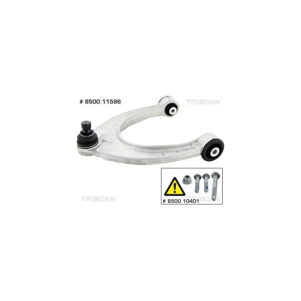 Рычаг подвески TRISCAN 8500 11586 для BMW, передний мост, внешний, верхний, фото №1 Рычаг подвески TRISCAN 8500 11586 для BMW, передний мост, внешний, верхний, фото №1