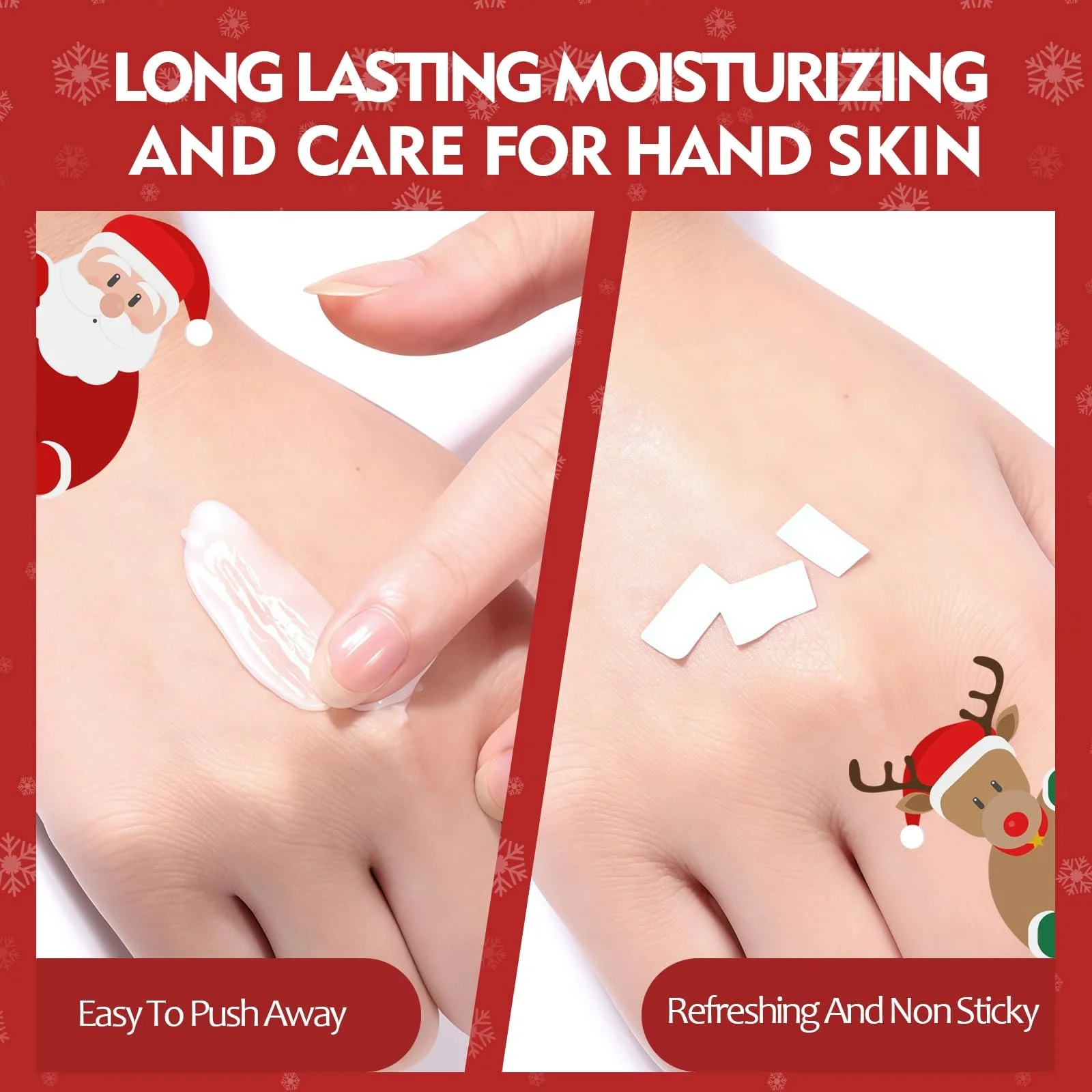 Крем для рук Рождественский набор 10 шт. Увлажняющий, фото №5