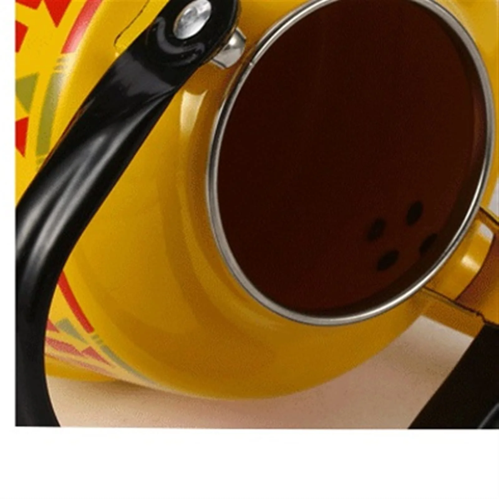 Чайник-заварник ZRQSMCX Емальований Геометричні квіти Античний Дзвоновий Домашній, фото №3