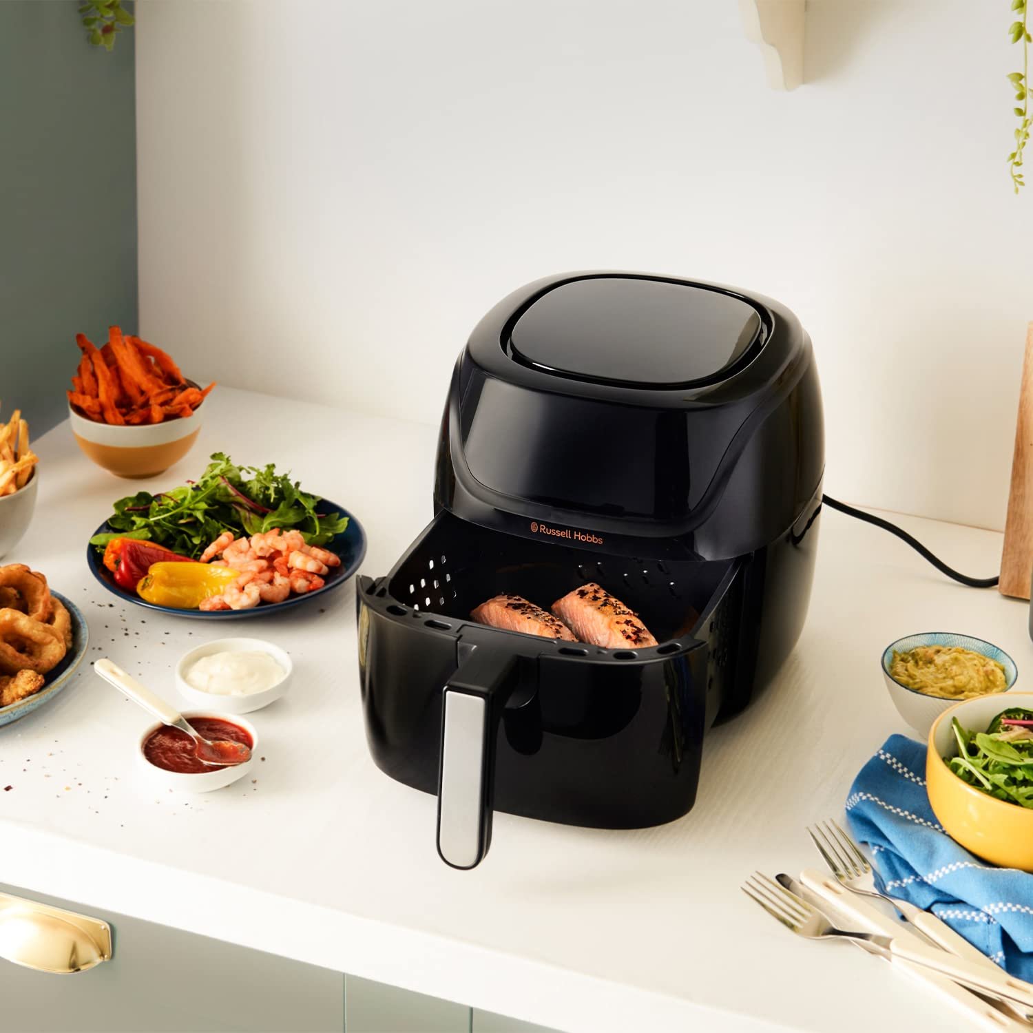 Фритюрница Russell Hobbs Rapid Digital 27160 4 L UK Plug, фото №7 Фритюрница Russell Hobbs Rapid Digital 27160 4 L UK Plug, фото №7