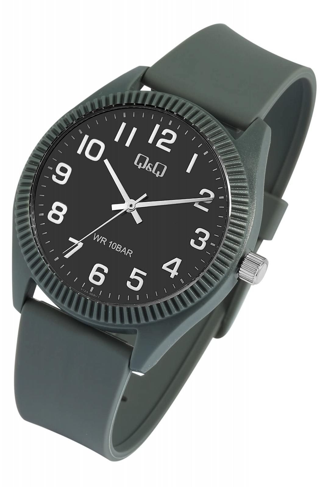 Часы Q&Q Unisex Silicone Pin Buckle 10 Bar Analogue Quartz, фото №2