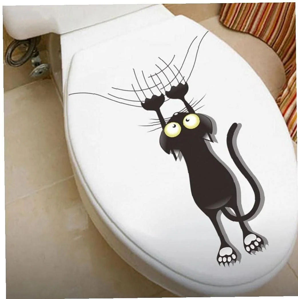 Наклейки на стіну Black Cat DIY самоклеючі Чорні, фото №2