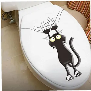 Наклейки на стіну Black Cat DIY самоклеючі Чорні synthetic.ua - Фото 1