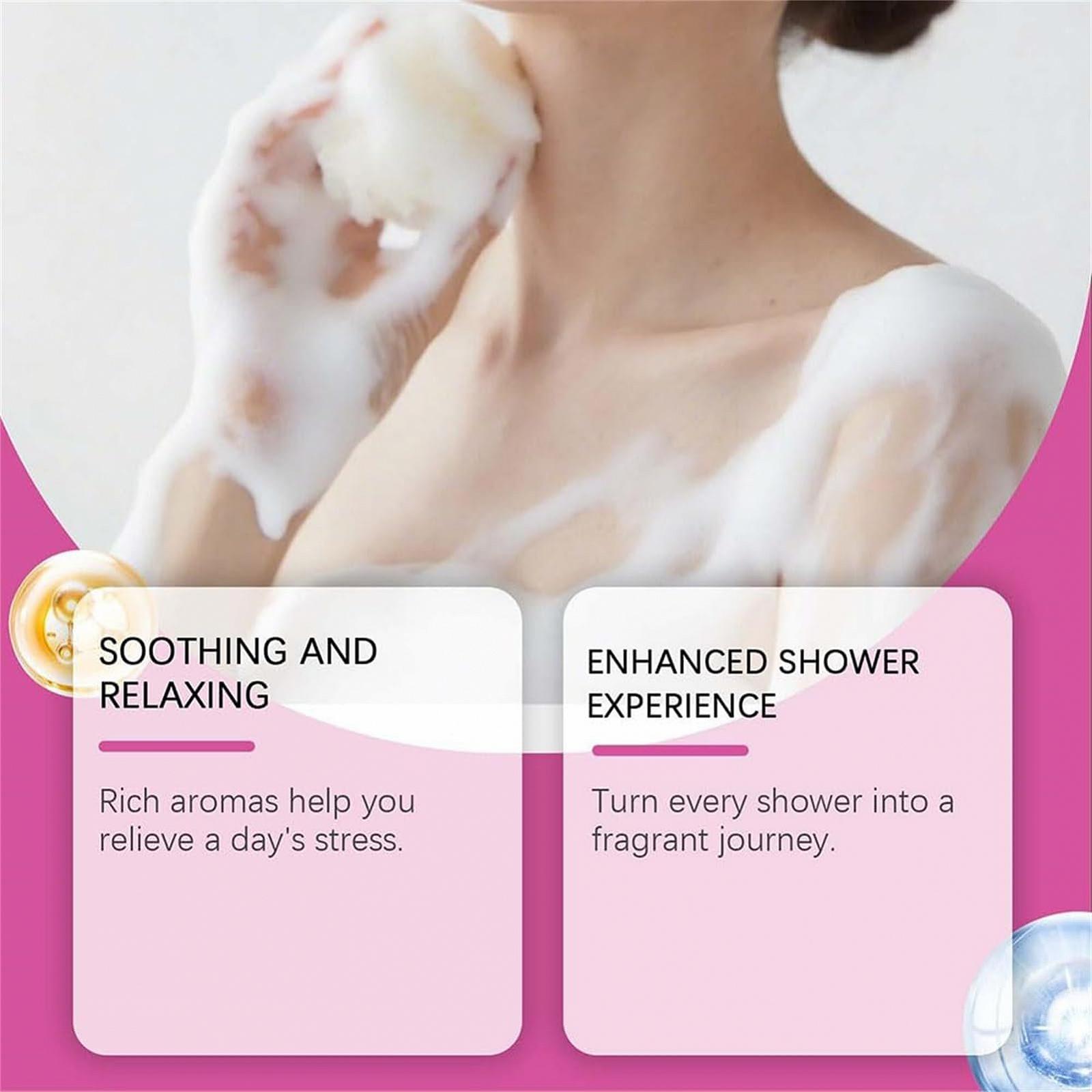 Гель для душу Rose Троянда Глибоке очищення та зволоження з помпою, фото №2