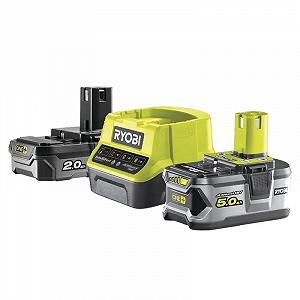 Дриль-шуруповерт Ryobi One+ R18DD3-252T 18V (1 x 2.0Ah)(1 x 5.0Ah) у кейсі synthetic.ua - Фото 1